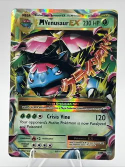 Pokemon Card M Venusaur EX 2/108 Ultra Rare Holo Card XY Evolutions MP 2016 Rare - Image 1