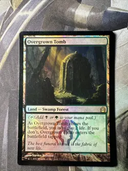 MTG - Overgrown Tomb - Return to Ravnica - MP - Foil - Image 1