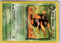 Dark Gloom 36/82 Team Rocket Uncommon Pokemon Trading Card TCG - Image 5