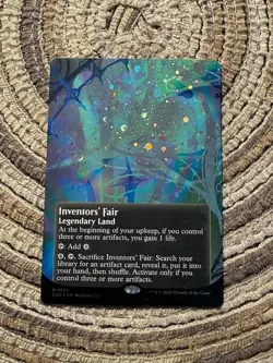 INVENTORS' FAIR GALAXY FOIL [Borderless] - Mythic - EOE Edge of Eternities MTG - Image 1