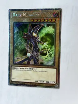 Yu-Gi-Oh! TCG Dark Magician Platinum Secret Rare Card RA04-EN106 - Image 1