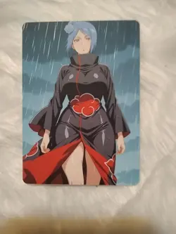 Konan - Naruto Double Sided Sexy Waifu Anime Trading Card PEEKA BOO - Image 2