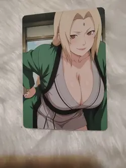 Tsunade - Naruto Double Sided Sexy Waifu Anime Trading Card PEEKA BOO - Image 2