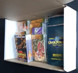 MARVEL OVERPOWER : 100 MISSION CONTROL CARDS , SIX BOOSTER PACKS & STARTER DECK - Image 3