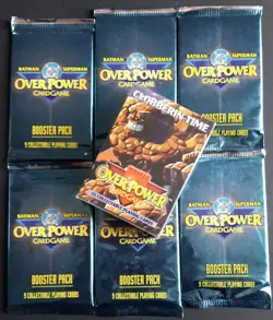 MARVEL OVERPOWER : 100 MISSION CONTROL CARDS , SIX BOOSTER PACKS & STARTER DECK - Image 5