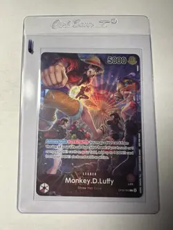 Monkey D Luffy PSA Magazine One Piece Foil Promo Card OP05-060 English - Image 3