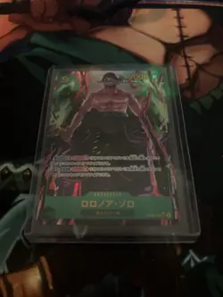 Roronoa Zoro (Parallel) OP06-118 SEC Wings of Captain ONE PIECE Card Game NM/M - Image 2