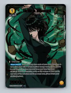 Hellish Blizzard OPM-1-020 U* Union Arena Card English One Punch Man LP - Image 1