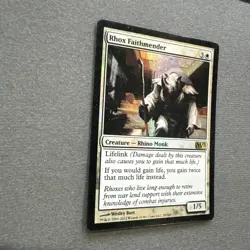 Rhox Faithmender Foil Played - M13 Magic MTG x1 - Image 2
