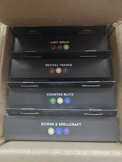 *Sealed Final Fantasy Commander Deck Display (Set of 4)* Magic MTG -Kid Icarus- - Image 1