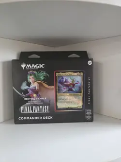 *Sealed Final Fantasy Commander Deck Display (Set of 4)* Magic MTG -Kid Icarus- - Image 3