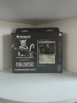 *Sealed Final Fantasy Commander Deck Display (Set of 4)* Magic MTG -Kid Icarus- - Image 4