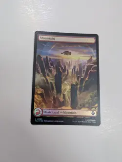 MTG - Mountain 290 (Foil) - Avatar: The Last Airbender NM/M Condition - Image 1