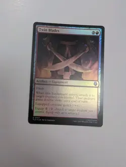 MTG - Twin Blades (Foil) - Avatar: The Last Airbender NM/M Condition - Image 1