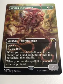 Sowing Mycospawn - (Borderless) MH3 (Pack Fresh) MTG TCG - Image 2