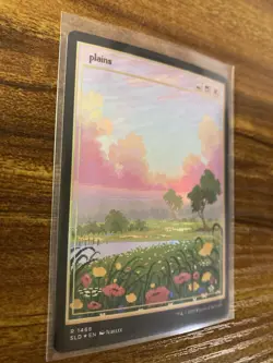 MTG✨Pixel PLAINS (Full Art) FOIL✨SLD v_.02 MINT RARE Land Jubilee UNPLAYED ! - Image 3