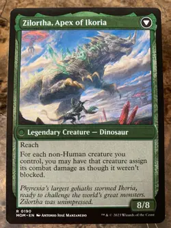 MTG TCG March of the Machine Invasion of Ikoria 0190 Double Sided Regular Rare - Image 2