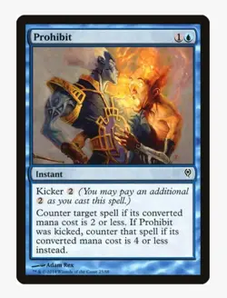 Prohibit | MTG DDM | EDH Commander Counterspell Control Kicker | LP - Image 1