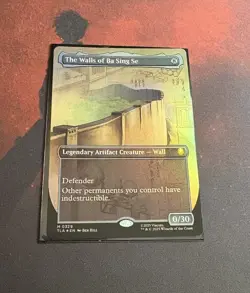 The Walls of Ba Sing Se (Borderless) (Foil NM) MTG Avatar: The Last Airbender - Image 2