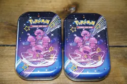 New & Sealed! Pokemon Paldean Fates Mini Tin Lot of 2 - Tinkatink - Image 1