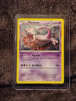 Pokemon TCG Mewtwo XY101 XY Promos Holo 2015 Great Condition - Image 1