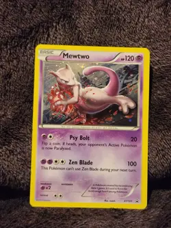 Pokemon TCG Mewtwo XY101 XY Promos Holo 2015 Great Condition - Image 2