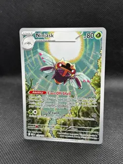 Pokemon TCG Ninjask 137/132 Mega Evolution Holo Rare NM - Image 2