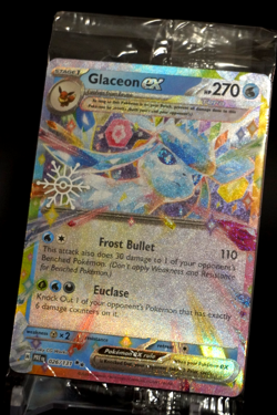 Pokemon TCG Holiday Calendar 2025 Glaceon EX Stamped Promo 026/131 Sealed - Image 1