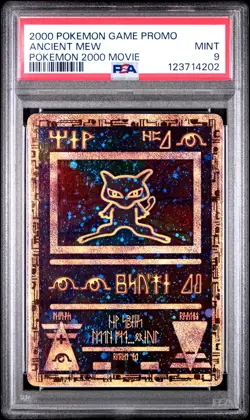 2000 POKEMON GAME MOVIE POKEMON 2000 MOVIE ANCIENT MEW PSA 9 - Image 1