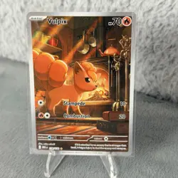 Pokemon Vulpix 138/132 Illustration Rare Mega Evolution Near Mint - Image 1