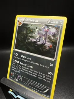 Umbreon XY96 BOOTY SWIRL & ORBS Black Star Promo NEAR MINT Pokemon TCG 2016 - Image 3
