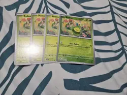 Pokemon TCG | Prismatic Evolutions Budew Non Holo 004/131 Playset Of 4 - Image 1