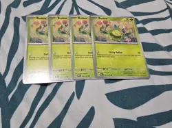 Pokemon TCG | Prismatic Evolutions Budew Non Holo 004/131 Playset Of 4 - Image 2