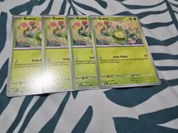 Pokemon TCG | Prismatic Evolutions Budew Non Holo 004/131 Playset Of 4 - Image 3