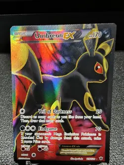 Pokemon TCG Umbreon EX 119/124 NM/M Full Art Ultra Rare XY Fates Collide - Image 2