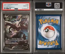 Pokemon Lugia V Silver Tempest Full Alt Art #186 PSA 10 Gem Mint - Image 3