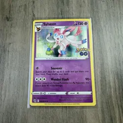 Sylveon 035/078 Holo Rare Pokemon GO NM Holo - Image 1