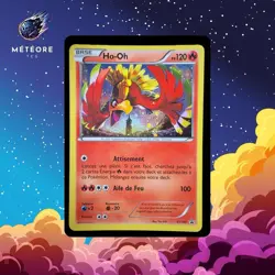 carte Pokemon XY153 Ho-Oh JUMBO Holo FR - Image 1
