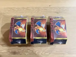 Brand New Pokemon Hidden Fates - Lot of 3 Sealed Charizard Gx Tins - Image 2