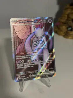 pokemon tcg team rockets mewtwo #213 Destined Rivals PSA 10 Contender - Image 1