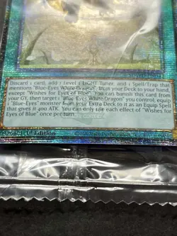 Wishes For Eyes Of Blue | SDWD-EN042 | Quarter Century Secret Rare | YuGiOh! - Image 3