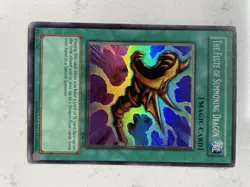 Yu-Gi-Oh TCG the Flute of Summoning Dragon SDK-042 Super Rare LP Condition - Image 1