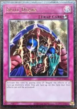 Yu-Gi-Oh! Skill Drain OP19-EN003 Ultimate Rare - Image 1