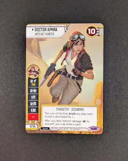 Star Wars Destiny "Doctor Aphra" Alt Art Promo Card - GenCon 2018 - Image 1