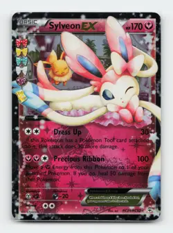 Sylveon EX RC21/RC32 Ultra Rare Generations: Radiant Collection Pokemon Card - Image 1