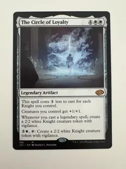 The Circle of Loyalty MTG Magic the Gathering Card NM Near Mint J22 - Image 1