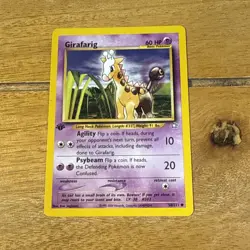 Neo Genesis 1st Edition Pokemon Card TCG Non Holo Bundle - 10x Cards - Image 4