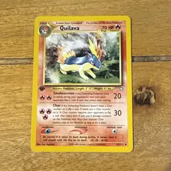 Neo Genesis 1st Edition Pokemon Card TCG Non Holo Bundle - 10x Cards - Image 5