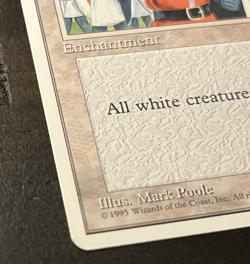 MTG Cruzade Crusades Enchantment 4th Edition 1995 Near Mint Magic The Gathering - Image 3