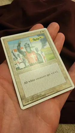 MTG Crusade 4th Edition Rare LP+ - Image 3